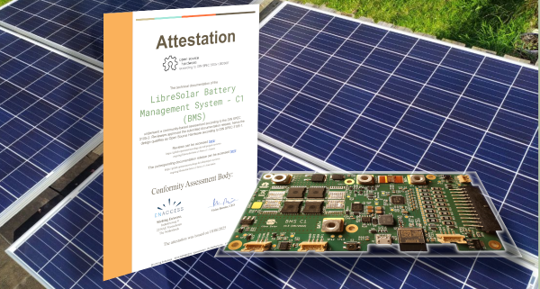 With EnAccess to excellent Open Source Hardware: Focus on the LibreSolar BMS