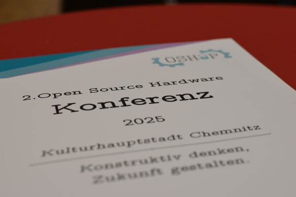Open Source Hardware Konferenz in Chemnitz – Ein Kurzbericht